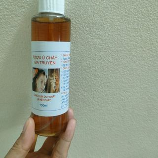 RƯỢU Ủ CHẤY GIA TRUYỀN AN TOÀN HIỆU QUẢ 150ML