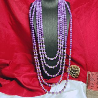 CHUỖI VÒNG CỔ NĂM TẦNG PHỐI BI XI VÀNG - THẮNG GIANG