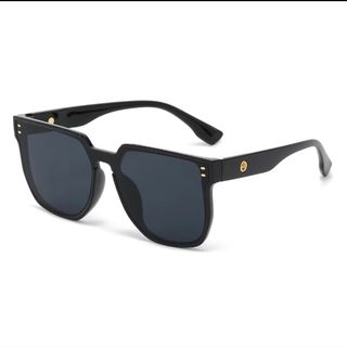 KÍNH RÂM ĐA GIÁC CHO NAM VÀ NỮ, THỜI TRANG, PHONG CÁCH HÀN QUỐC - SILVER