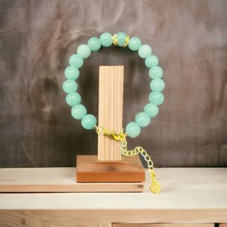 VÒNG TAY NGỌC CẨM THẠCH MALAY 8 LY - THẮNG GIANG