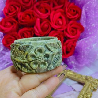 VÒNG TAY SERPENTINE 40 LY THIÊN NHIÊN TRẠM KHẮC HOA - THẮNG GIANG