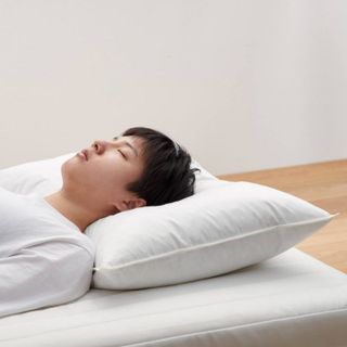 Ruột Gối Nằm TRẮNG Tinh Khiết 50x70cm Nặng 1.6kg Bông Gòn Kháng Khuẩn Có Khóa Kéo Tiêu Chuẩn Khách Sạn