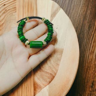 VÒNG TAY ĐIẾU LU THỐNG NGỌC CẨM THẠCH SƠN THỦY THIÊN NHIÊN - THẮNG GIANG