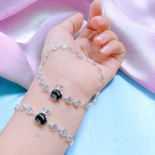 LẮC TAY HÌNH TÚI TIỀN ĐÍNH NGỌC BẠC TA CAO CẤP - THẮNG GIANG