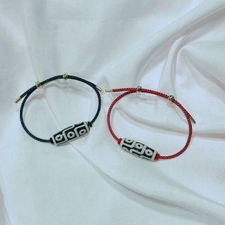 VÒNG TAY DZI MÃ NÃO THIÊN NHIÊN DÂY CÁP - THẮNG GIANG
