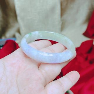 VÒNG TAY CẨM THẠCH BẢN HẸ THIÊN NHIÊN TRẮNG VÂN - THẮNG GIANG