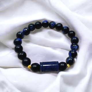 VÒNG TAY LU THỐNG ĐÁ SODALITE THIÊN NHIÊN 8 LY - THẮNG GIANG