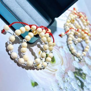 VÒNG TAY DÂU TẰM PHỐI BI BẠC TA CAO CẤP CHO BÉ - THẮNG GIANG