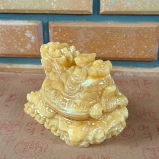 LONG QUY ĐÁ NGỌC HOÀNG LONG THIÊN NHIÊN 15CM - THẮNG GIANG