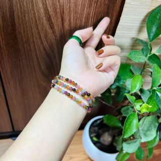 VÒNG TAY ĐÁ TOURMALINE 4,5 LY THIÊN NHIÊN HOÀNG GIA - THẮNG GIANG
