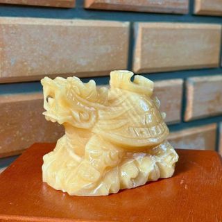 LONG QUY ĐÁ NGỌC HOÀNG LONG THIÊN NHIÊN 9CM - THẮNG GIANG