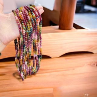 VÒNG TAY ĐÁ TOURMALINE THIÊN NHIÊN 6 LY ĐỤC - THẮNG GIANG