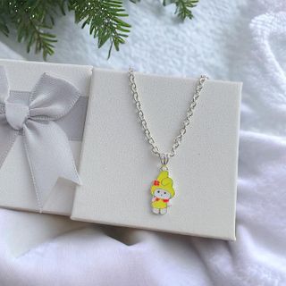 DÂY CHUYỀN KUROMI BẠC TA CHO BÉ MẶC ÁO NƠ - THẮNG GIANG