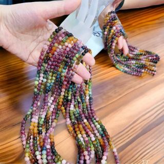 VÒNG TAY ĐÁ TOURMALINE THIÊN NHIÊN 6 LY ĐỤC - THẮNG GIANG