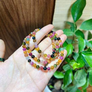 VÒNG TAY ĐÁ TOURMALINE 4,5 LY THIÊN NHIÊN HOÀNG GIA - THẮNG GIANG