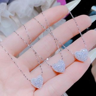 DÂY CHUYỀN BẠC TA HÌNH TRÁI TIM CÓ THẺ HÓA ĐƠN - THẮNG GIANG