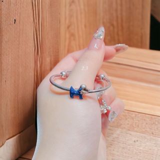 VÒNG TAY HÌNH CON CHÓ BẠC TA DÀNH CHO BÉ - THẮNG GIANG