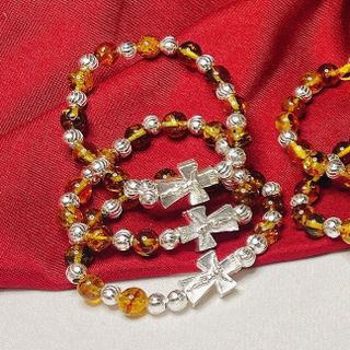 VÒNG TAY HỒ PHÁCH MÂN CÔI THIÊN NHIÊN CHARM BẠC TA CHUẨN - THẮNG GIANG