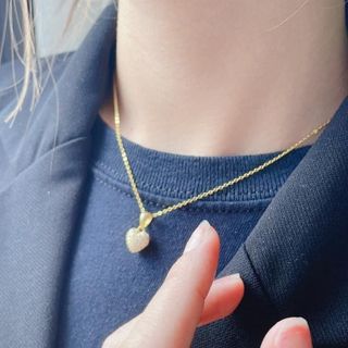 DÂY CHUYỀN BẠC TA MẶT TIM ĐÍNH ĐÁ - THẮNG GIANG