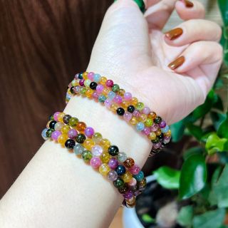 VÒNG TAY ĐÁ TOURMALINE 4,5 LY THIÊN NHIÊN HOÀNG GIA - THẮNG GIANG