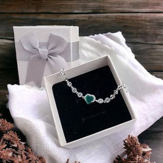 LẮC TAY HÌNH TRÁI TIM BẠC TA CAO CẤP - THẮNG GIANG