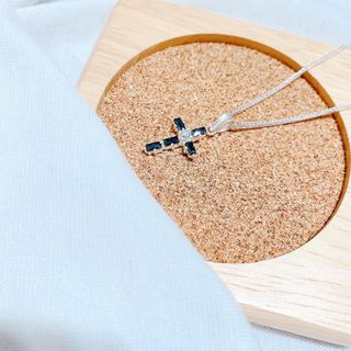 VÒNG CỔ THÁNH GIÁ ĐÍNH ĐÁ ĐEN BẠC TA CAO CẤP - THẮNG GIANG