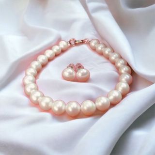 COMBO VÒNG TAY BÔNG TAI NGỌC TRAI NUÔI NƯỚC NGỌT THIÊN NHIÊN 8 LY - THẮNG GIANG