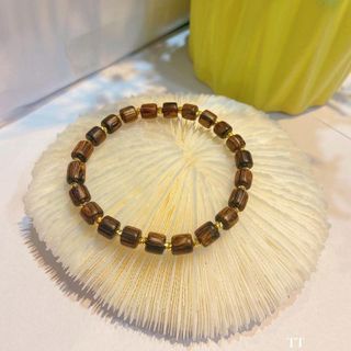 VÒNG TAY TRẦM SÁNH CHÌM DÁNG TRÚC PHỐI BI XI VÀNG - THẮNG GIANG