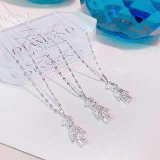 DÂY CHUYỀN KHẾ MẶT GẤU BẠC TA CHUẨN - THẮNG GIANG