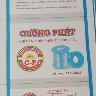 Thiếc hàn, chì hàn 1 lốc 12 cuộn