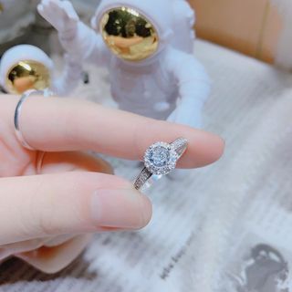 NHẪN TRÒN ĐÍNH ĐÁ BẠC TA CAO CẤP - THẮNG GIANG