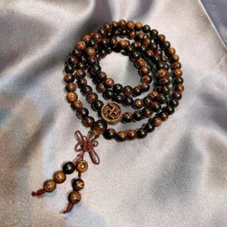 VÒNG TAY CHỮ VẠN TRẦM HƯƠNG SÁNH CHÌM THIÊN NHIÊN - THẮNG GIANG