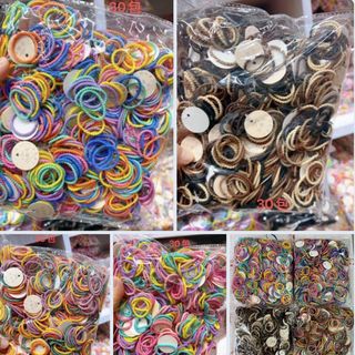 Dây cột tóc nhỏ bịch 1000 dây