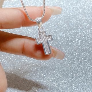 DÂY CHUYỀN NAM THÁNH GIÁ BẠC TA CAO CẤP CÓ THẺ HÓA ĐƠN - THẮNG GIANG