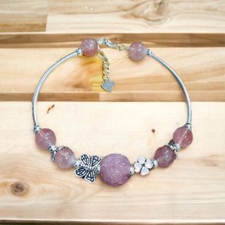 VÒNG TAY SEN THẠCH ANH DÂU TÂY THIÊN NHIÊN - THẮNG GIANG