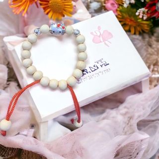 VÒNG TAY DÂU TẰM PHỐI CHARM KITTY CHO BÉ - THẮNG GIANG