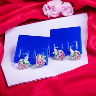 BÔNG TAI DÂU TÂY DÀNH CHO BÉ BẠC TA - THẮNG GIANG