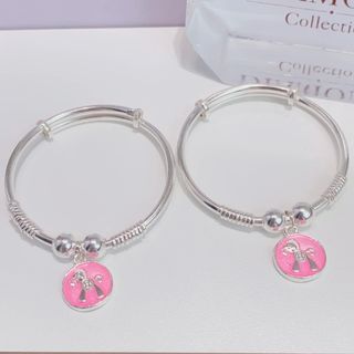 VÒNG TAY CHO BÉ BẠC TA HÌNH CHÚ NGỰA CÓ THẺ HÓA ĐƠN - THẮNG GIANG