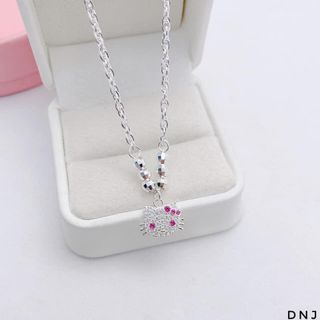 DÂY CHUYỀN BẠC TA HÌNH KITTY DÂY XÙ - THẮNG GIANG