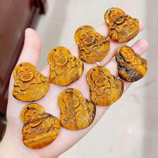 DÂY CHUYỀN ĐÁ THẠCH ANH MẮT HỔ THIÊN NHIÊN BẠC TA - THẮNG GIANG