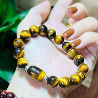 VÒNG TAY LU THỐNG THẠCH ANH MẮT HỔ THIÊN NHIÊN - THẮNG GIANG