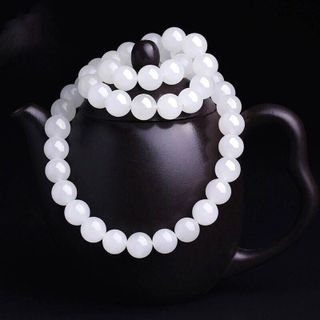 VÒNG CỔ THẠCH ANH TRẮNG 8 LY THIÊN NHIÊN - THẮNG GIANG