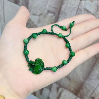 VÒNG TAY HỒ LY TẾT NGỌC CẨM THẠCH SƠN THỦY TỰ NHIÊN - THẮNG GIANG