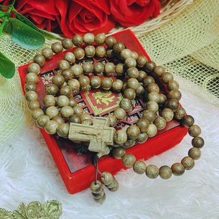 VÒNG TAY NAM TRẦM HƯƠNG TỐC PHỐI CHARM THÁNH GIÁ ĐẠO CÔNG GIÁO - THẮNG GIANG
