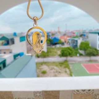 DÂY CHUYỀN MẶT CHÚA DÀY DẶN BẠC TA CAO CẤP - THẮNG GIANG