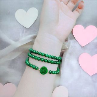 VÒNG TAY CẨM THẠCH XU KIM TIỀN THIÊN NHIÊN - THẮNG GIANG