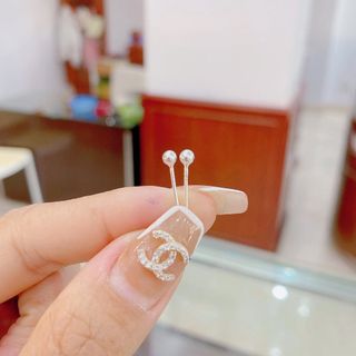 BÔNG TAI NỤ BÓNG BẠC TA CAO CẤP CÓ THẺ HÓA ĐƠN - THẮNG GIANG