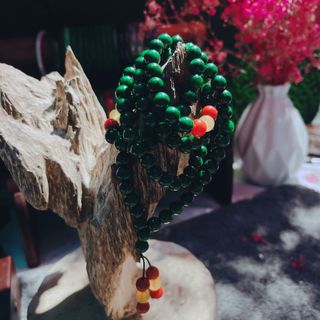 CHUỖI VÒNG CỔ NGỌC CẨM THẠCH SƠN THỦY THIÊN NHIÊN - THẮNG GIANG