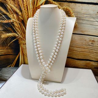 CHUỖI NGỌC TRAI NUÔI NƯỚC NGỌT THIÊN NHIÊN ĐEO NHIỀU KIỂU - THẮNG GIANG