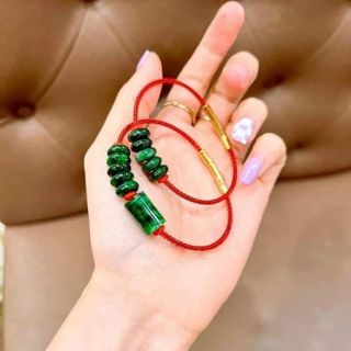 VÒNG TAY LU THỐNG NGŨ ĐIẾU NGỌC CẨM THẠCH SƠN THỦY VIP - THẮNG GIANG